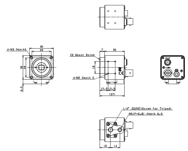 STC / FS 系列 外觀尺寸 55 