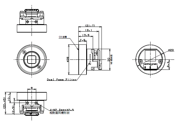 STC / FS 系列 外觀尺寸 74 