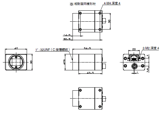 STC / FS 系列 外觀尺寸 3 