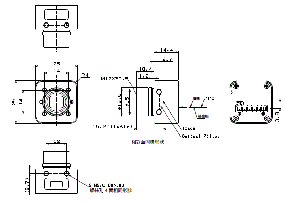 STC / FS 系列 外觀尺寸 68 