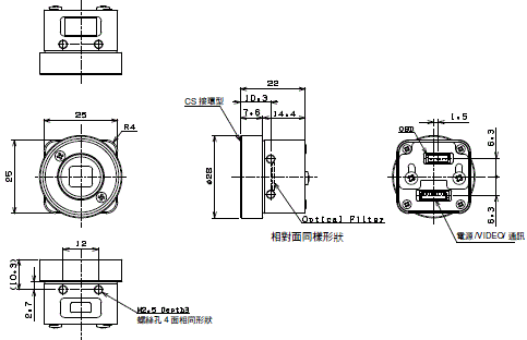 STC / FS 系列 外觀尺寸 63 