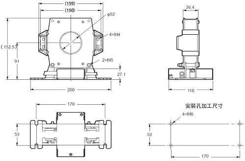 K6CM 外觀尺寸 24