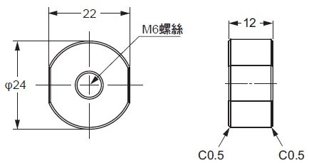 K6CM 外觀尺寸 19