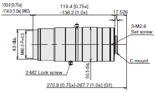 3Z4S-LE VS-TEV Series 外觀尺寸 3 