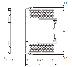 NX-CSG / SL5 / SI / SO 外觀尺寸 7 