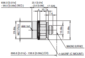 3Z4S-LE VS-MCA Series 外觀尺寸 2 