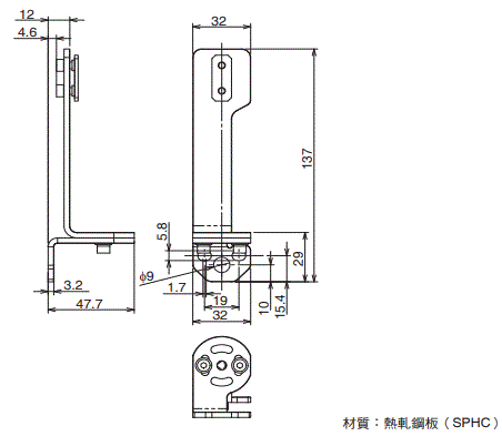 F3SG-SR / PG 系列 外觀尺寸 31 