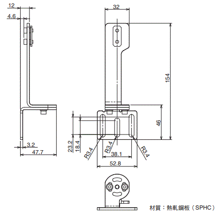 F3SG-SR / PG 系列 外觀尺寸 33 