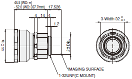 3Z4S-LE VS-MCH1 Series 外觀尺寸 6 