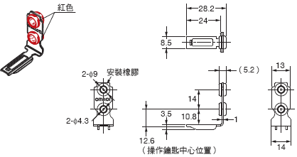 D4GS-N 外觀尺寸 4 