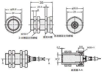 E2E NEXT 外觀尺寸 51 