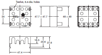 H7CC-A 外觀尺寸 35 