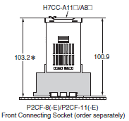 H7CC-A 外觀尺寸 10 