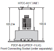 H7CC-A 外觀尺寸 10