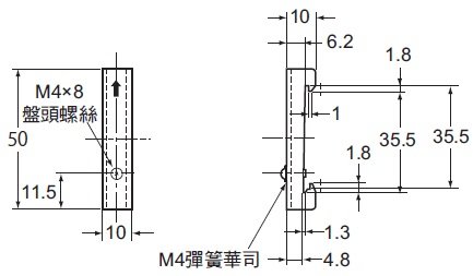 K7GE-MG 外觀尺寸 4