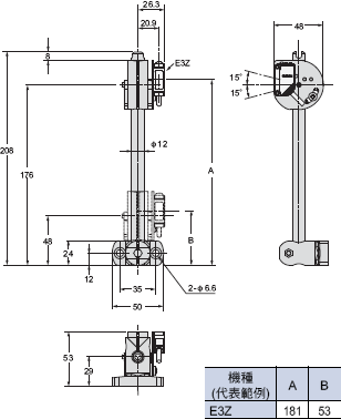 E39-L93[] / L150 / L151 / L98 外觀尺寸 4 