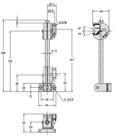 E39-L / -S / -R 外觀尺寸 17 