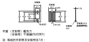 E39-L / -S / -R 外觀尺寸 60 