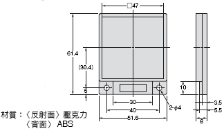 E39-L / -S / -R 外觀尺寸 57 