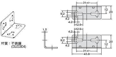 E39-L / -S / -R 外觀尺寸 25 