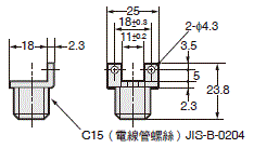 TL-N / -Q 外觀尺寸 16 