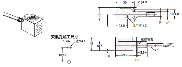 TL-N / -Q 外觀尺寸 5 