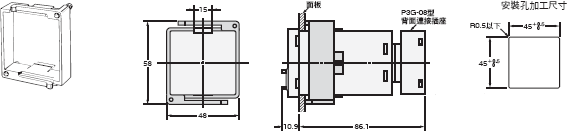 E2C / E2C-H 外觀尺寸 25 