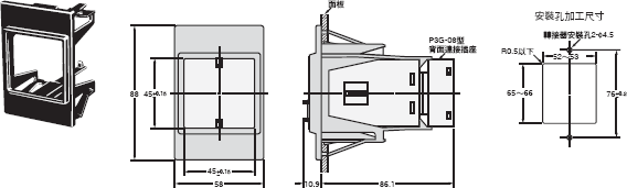 E2C / E2C-H 外觀尺寸 27 