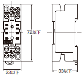 P2RFZ / P2RF, P2R, P7TF, PYFZ / PYF, PTFZ / PTF, PYD, PT, P7LF, PF, P2CF, PFA, P3G / P3GA, PL 外觀尺寸 40