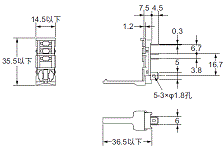 P2RFZ / P2RF, P2R, P7TF, PYFZ / PYF, PTFZ / PTF, PYD, PT, P7LF, PF, P2CF, PFA, P3G / P3GA, PL 外觀尺寸 17 