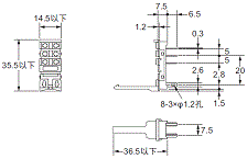P2RFZ / P2RF, P2R, P7TF, PYFZ / PYF, PTFZ / PTF, PYD, PT, P7LF, PF, P2CF, PFA, P3G / P3GA, PL 外觀尺寸 18