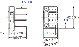 P2RFZ / P2RF, P2R, P7TF, PYFZ / PYF, PTFZ / PTF, PYD, PT, P7LF, PF, P2CF, PFA, P3G / P3GA, PL 外觀尺寸 70