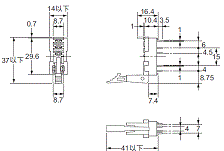 P2RFZ / P2RF, P2R, P7TF, PYFZ / PYF, PTFZ / PTF, PYD, PT, P7LF, PF, P2CF, PFA, P3G / P3GA, PL 外觀尺寸 14