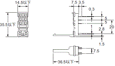 P2RFZ / P2RF, P2R, P7TF, PYFZ / PYF, PTFZ / PTF, PYD, PT, P7LF, PF, P2CF, PFA, P3G / P3GA, PL 外觀尺寸 13 