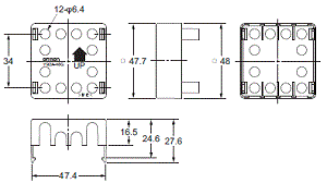 P2RFZ / P2RF, P2R, P7TF, PYFZ / PYF, PTFZ / PTF, PYD, PT, P7LF, PF, P2CF, PFA, P3G / P3GA, PL 外觀尺寸 96