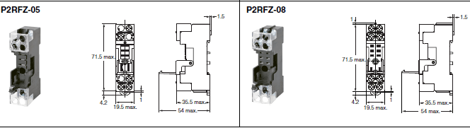 P2RFZ / P2RF, P2R, P7TF, PYFZ / PYF, PTFZ / PTF, PYD, PT, P7LF, PF, P2CF, PFA, P3G / P3GA, PL 種類 38