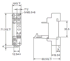 P2RFZ / P2RF, P2R, P7TF, PYFZ / PYF, PTFZ / PTF, PYD, PT, P7LF, PF, P2CF, PFA, P3G / P3GA, PL 外觀尺寸 21