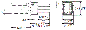 P2RFZ / P2RF, P2R, P7TF, PYFZ / PYF, PTFZ / PTF, PYD, PT, P7LF, PF, P2CF, PFA, P3G / P3GA, PL 外觀尺寸 43 