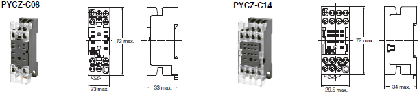 P2RFZ / P2RF, P2R, P7TF, PYFZ / PYF, PTFZ / PTF, PYD, PT, P7LF, PF, P2CF, PFA, P3G / P3GA, PL 種類 47 