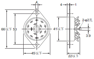 P2RFZ / P2RF, P2R, P7TF, PYFZ / PYF, PTFZ / PTF, PYD, PT, P7LF, PF, P2CF, PFA, P3G / P3GA, PL 外觀尺寸 104 