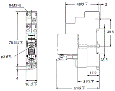 P2RFZ / P2RF, P2R, P7TF, PYFZ / PYF, PTFZ / PTF, PYD, PT, P7LF, PF, P2CF, PFA, P3G / P3GA, PL 外觀尺寸 4