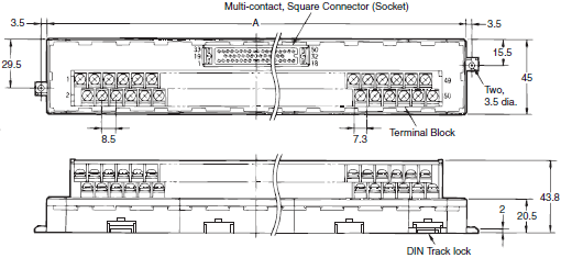 XW2B (Standard-type) 外觀尺寸 11 